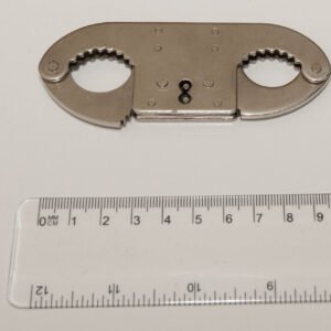 Double Locking Toe / Thumbcuffs and Key